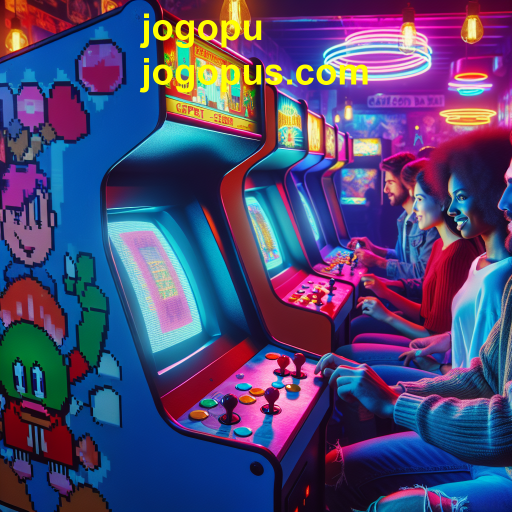 Descubra a Diversão Clássica dos Jogos de Arcade no Jogopu